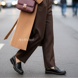 Vionic Cheryl II Black Nappa Leather Loafers – Women’s Size 12W – New in Box